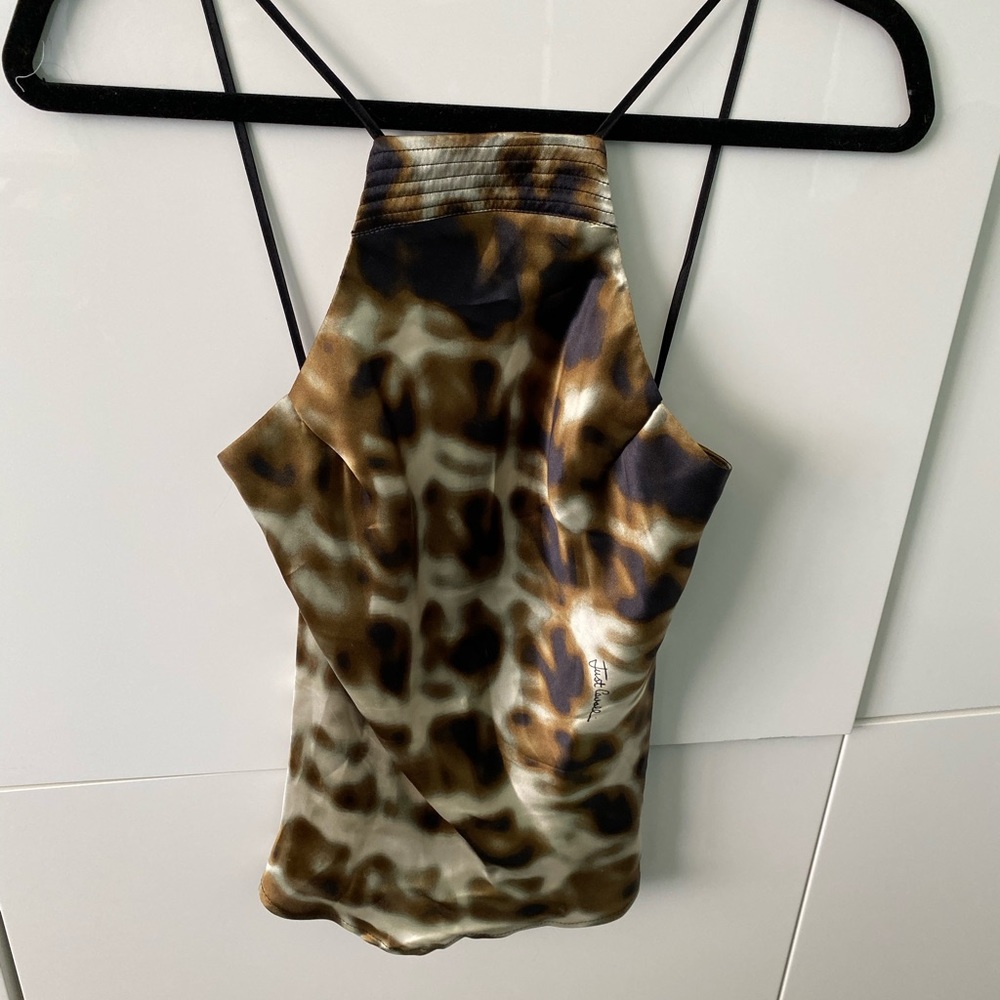 Justcavalli silky cami
